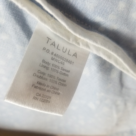 TALULA Chambray heart Tencel Blazer - Picture 4 of 4